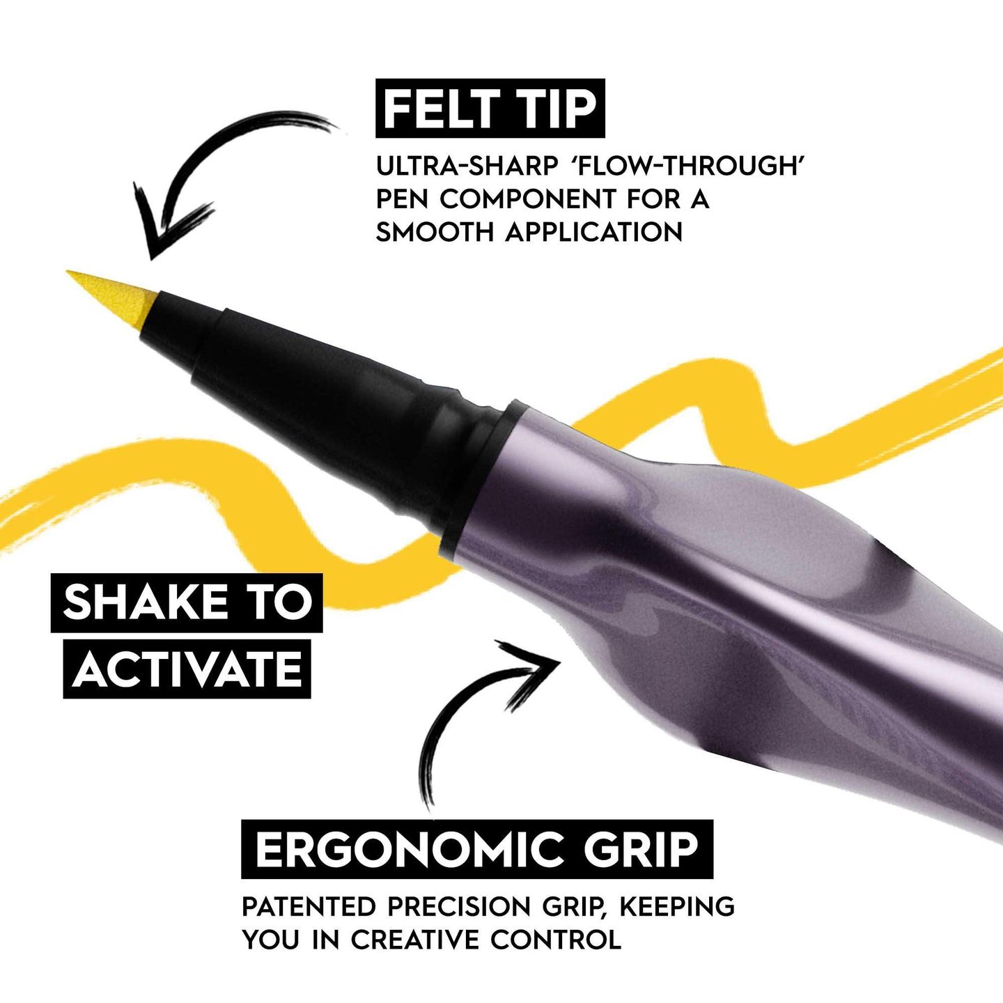 Жидкая подводка для глаз 24/7 Inks Easy Ergonomic — фото 6