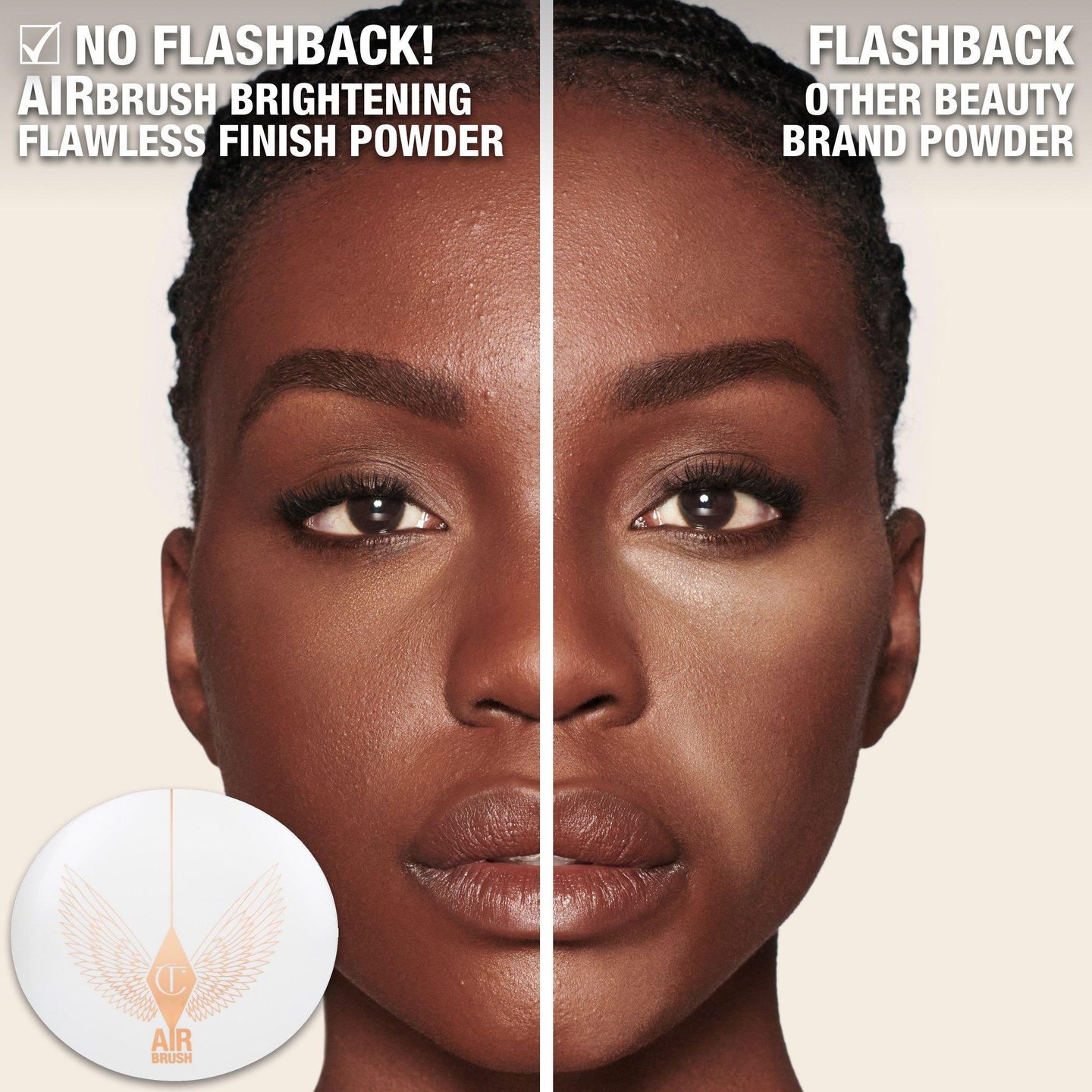 Пудра для лица Airbrush Flawless Finish Brightening Powder — фото 4