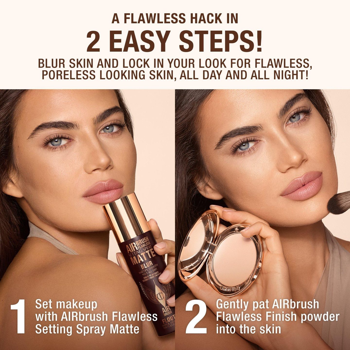 Спрей для фиксации макияжа Airbrush Flawless Matte — фото 7