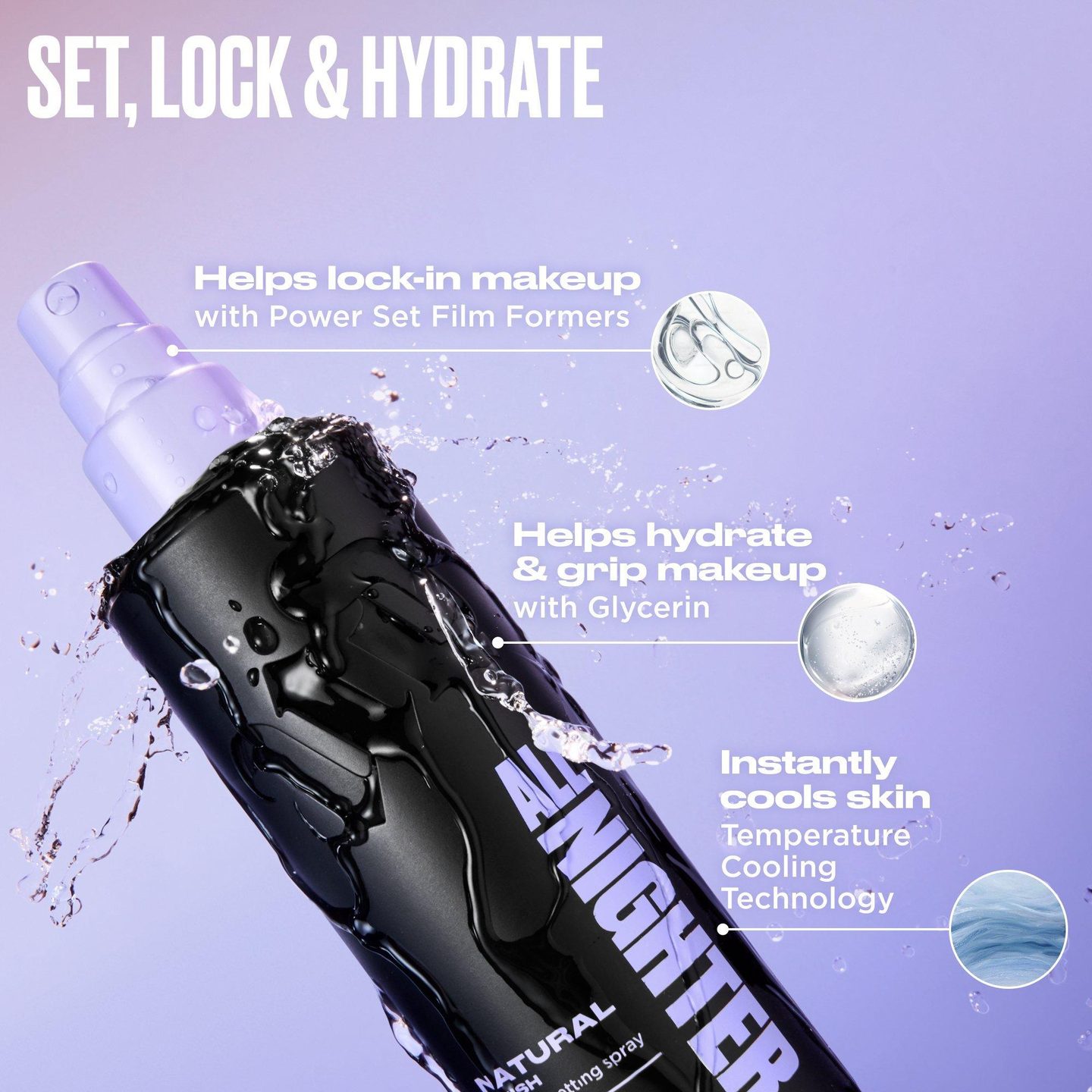 Спрей для фиксации макияжа All Nighter Waterproof — фото 6