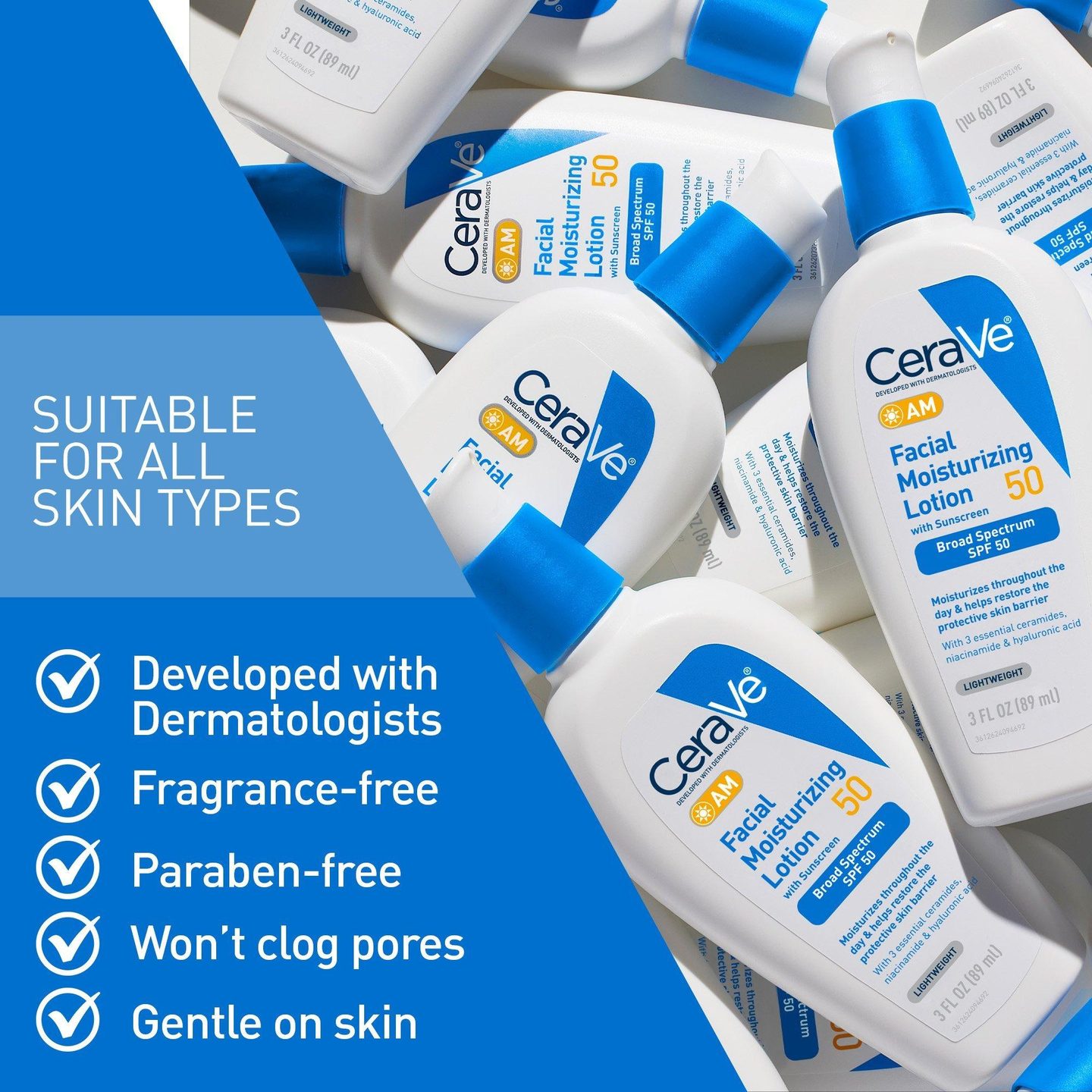 Увлажняющий крем для лица AM с SPF 50 — фото 6