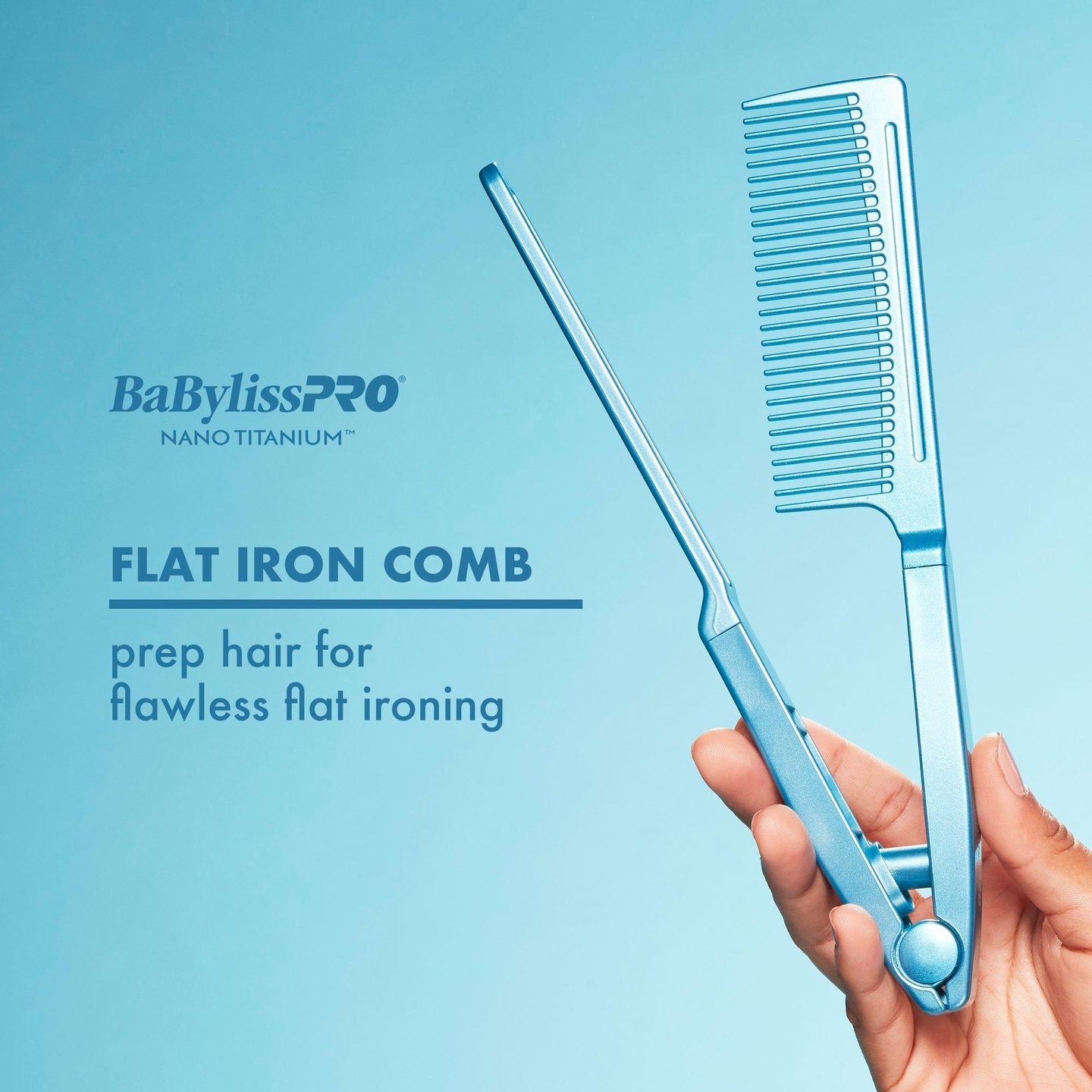 Выпрямляющая расческа BaBylissPRO Nano Titanium — фото 3