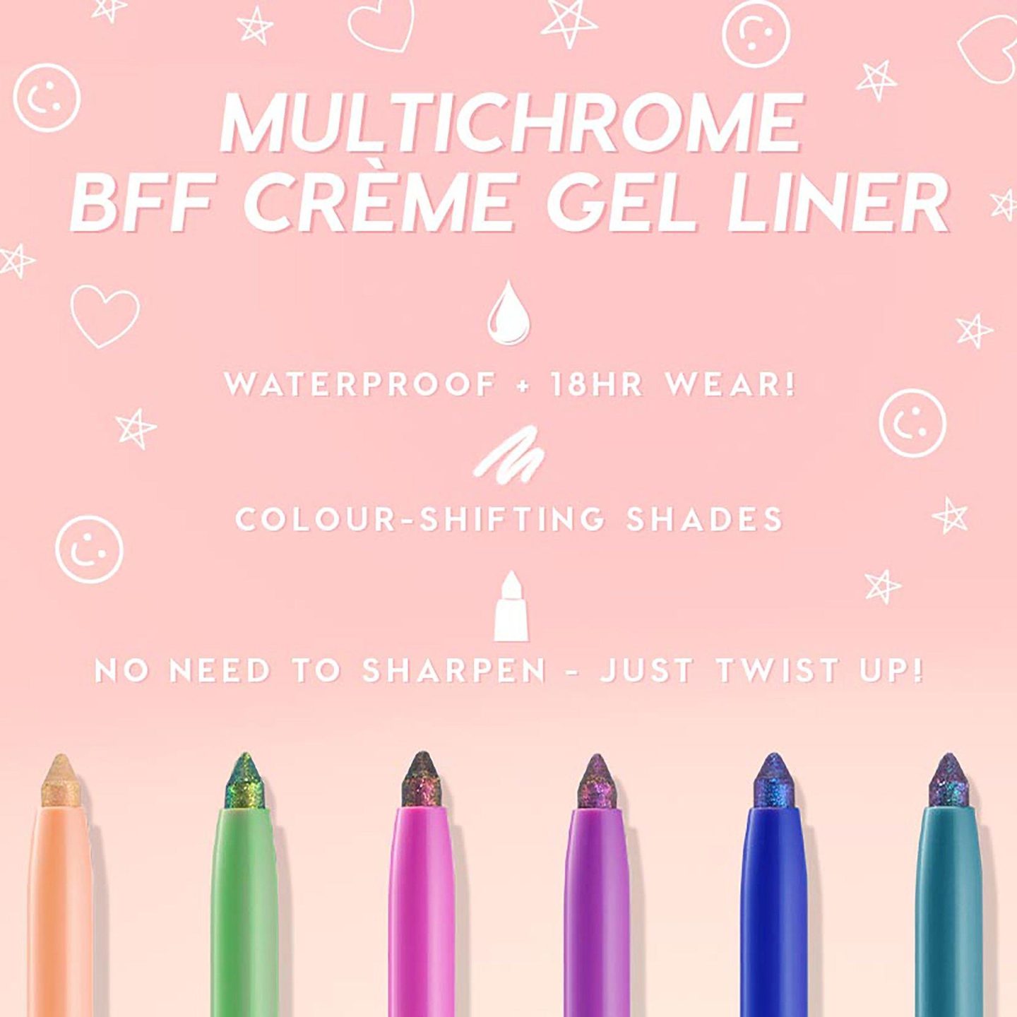 Набор гелевых лайнеров BFF Crème Trio — фото 7