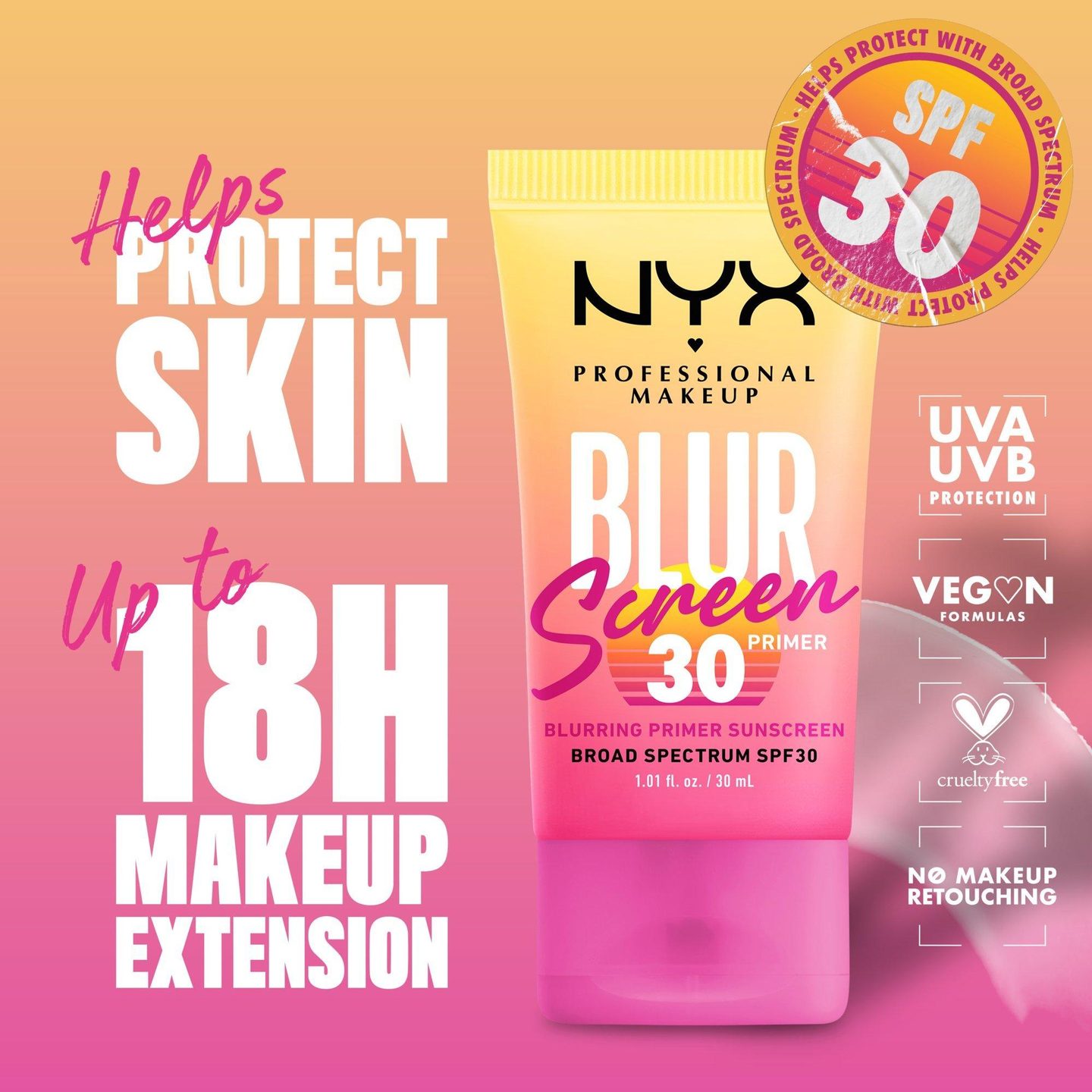 Праймер для макияжа Blur Screen SPF 30 — фото 3