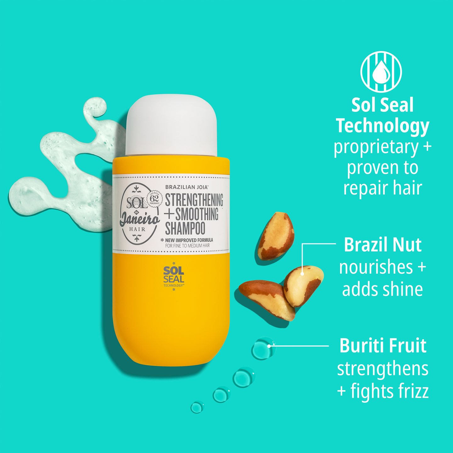 Кондиционер для укрепления и выравнивания волос Brazilian Joia — фото 3