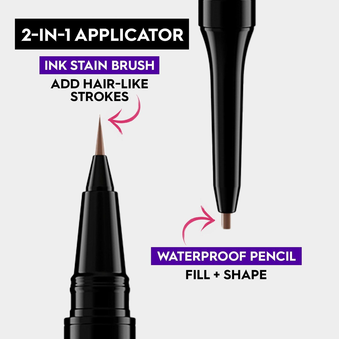 Карандаш для бровей 2-в-1 Brow Blade + Водостойкий карандаш — фото 3