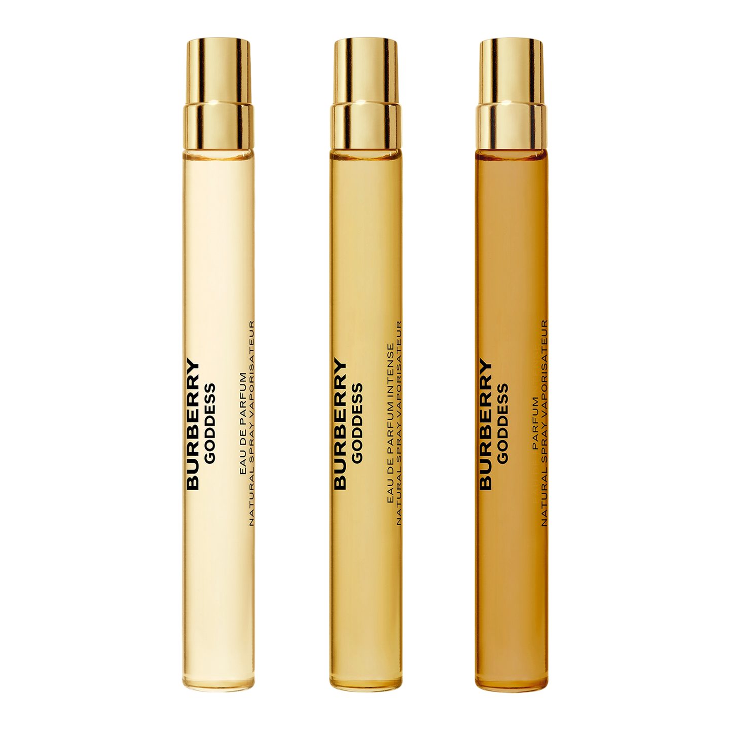 Набор подарочный Burberry Goddess Eau De Parfum и парфюм в спреях 3 предмета — фото 2