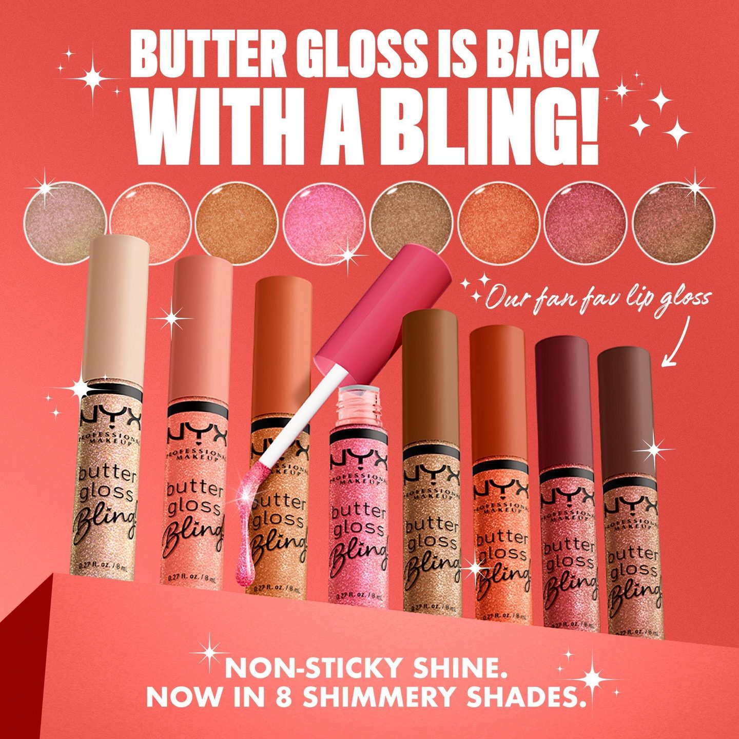 Блеск для губ Butter Gloss Bling — фото 6