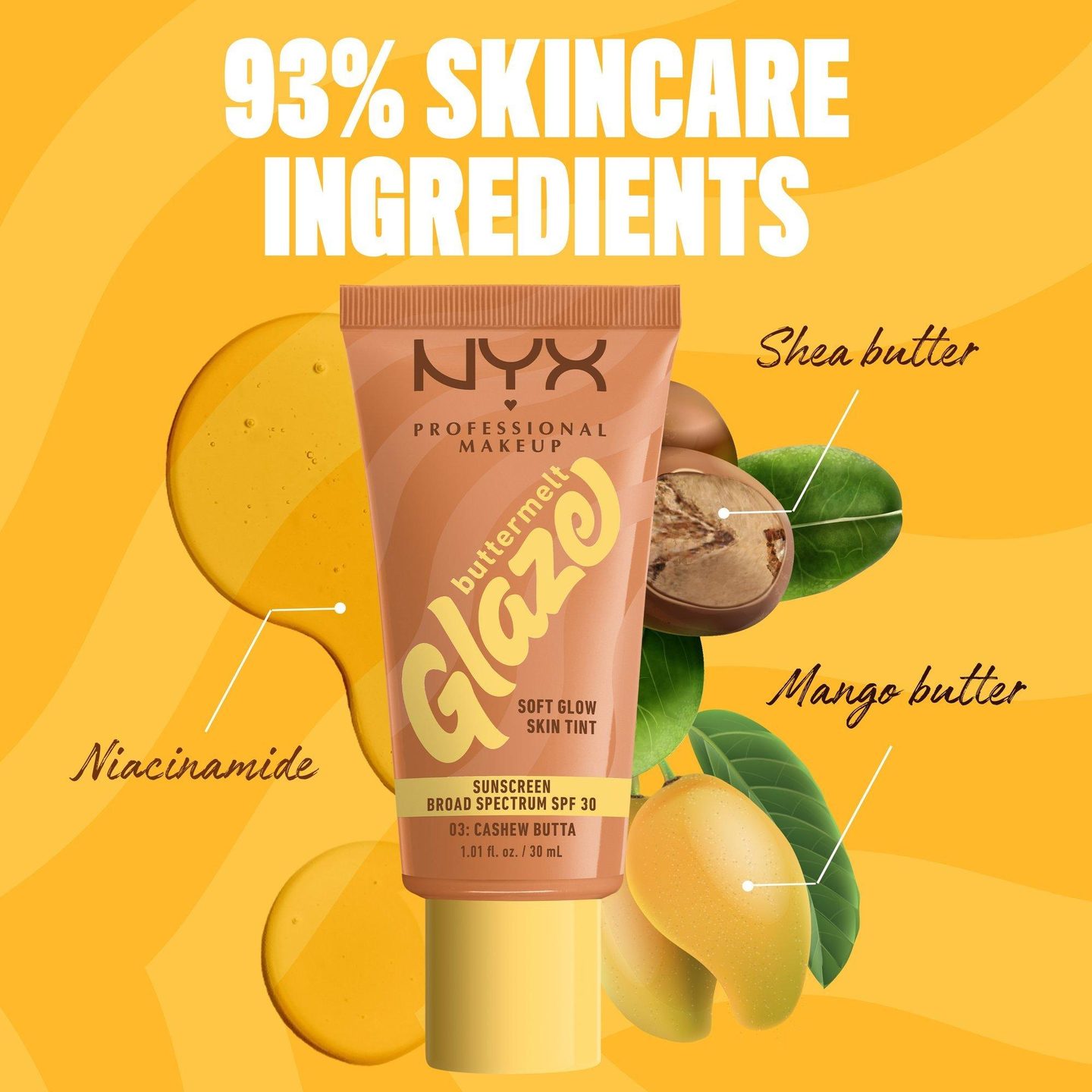 Тональный крем Buttermelt Glaze Skin Tint SPF 30 — фото 6