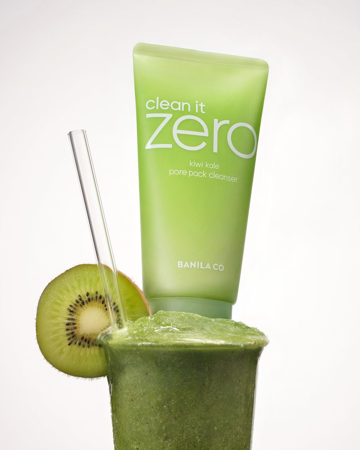 Очищающий гель Clean It Zero Kiwi Kale Pore Pack — фото 8