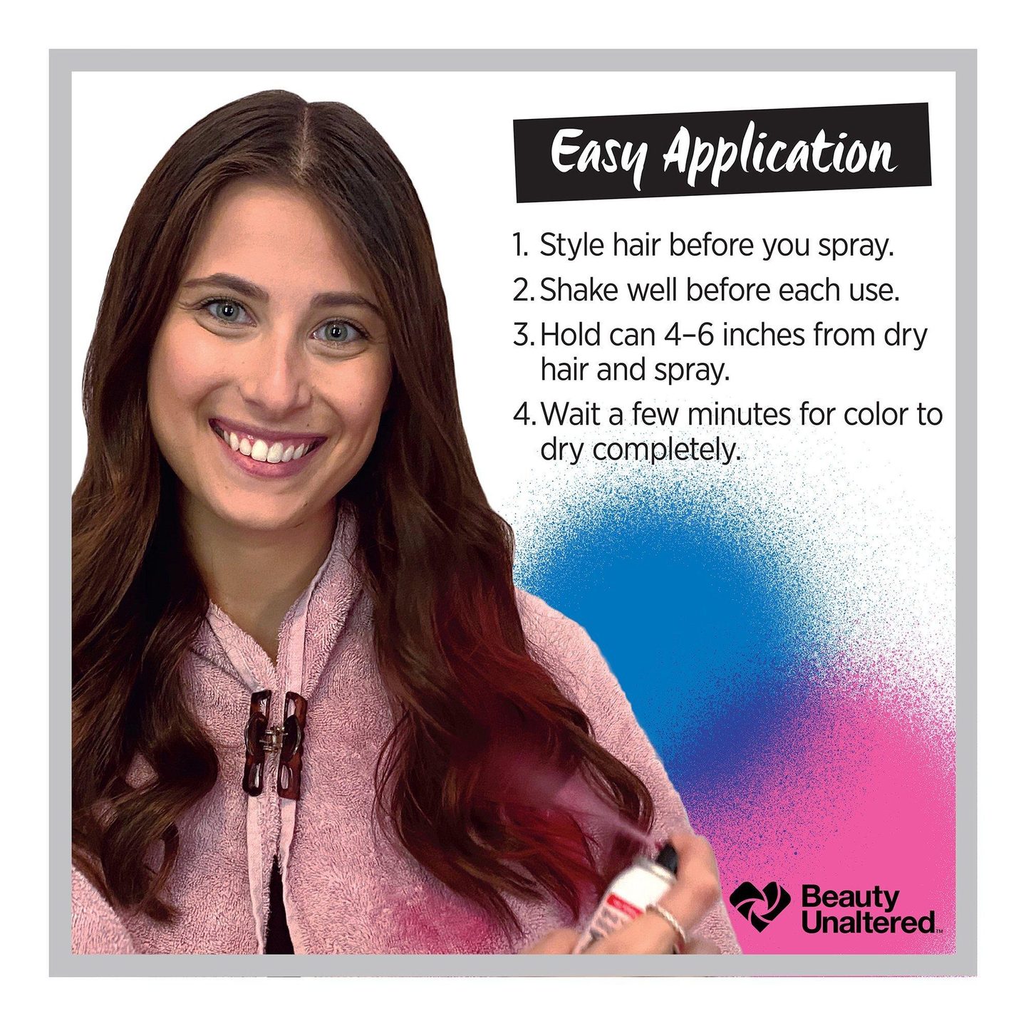 Временная краска для волос Colorista Hair Makeup 1-Day Spray — фото 4