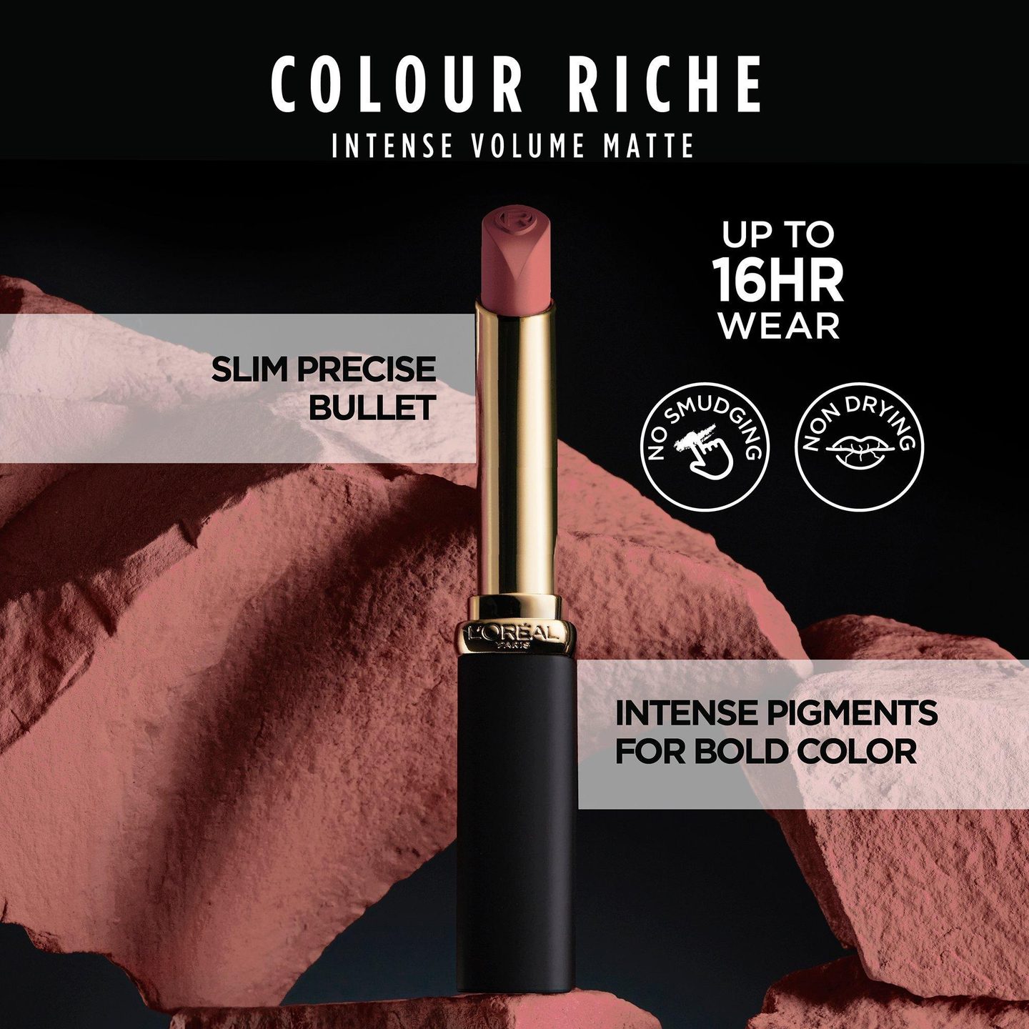 Матовая помада Colour Riche Intense Volume — фото 4