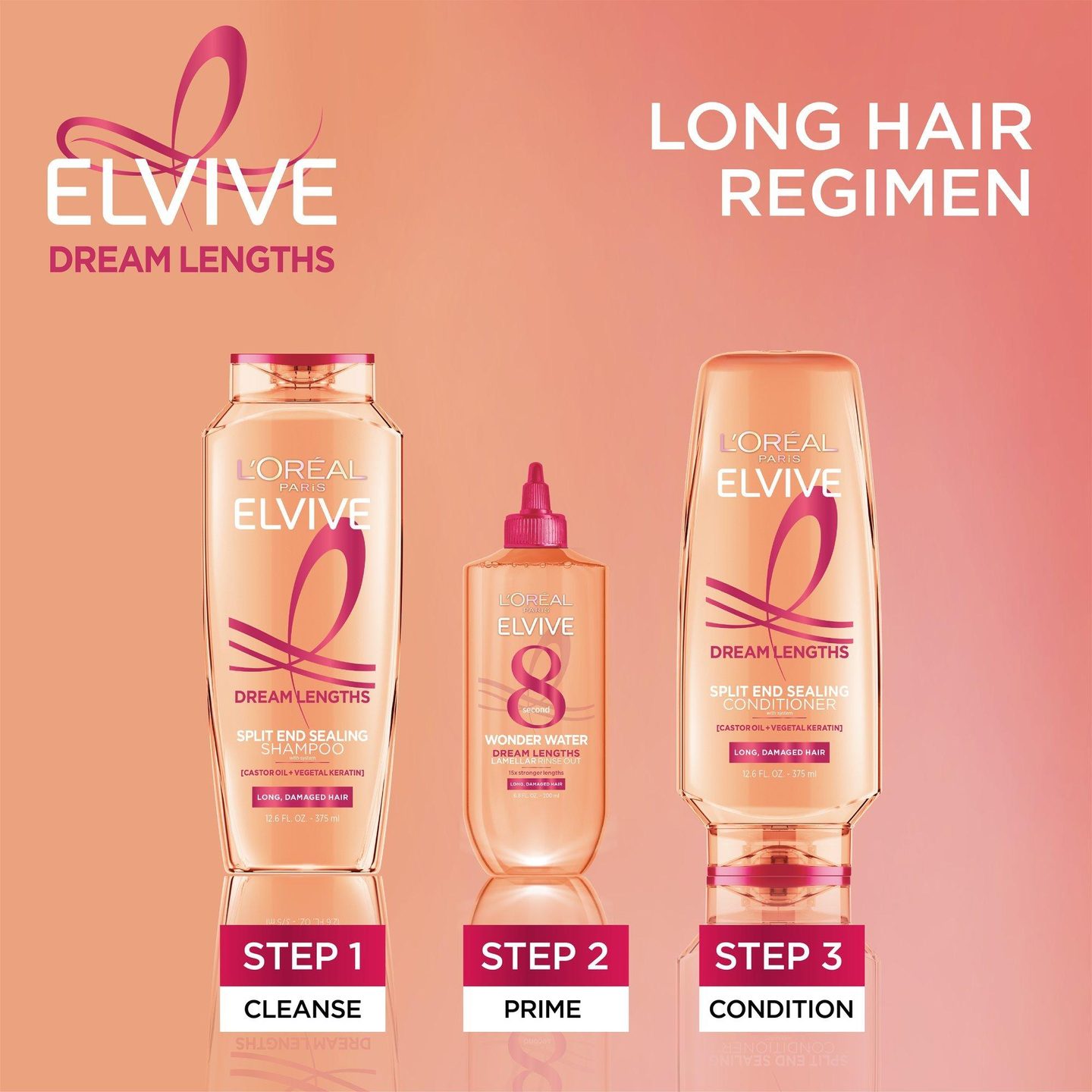 Кондиционер Elvive Dream Lengths для длинных поврежденных волос — фото 8