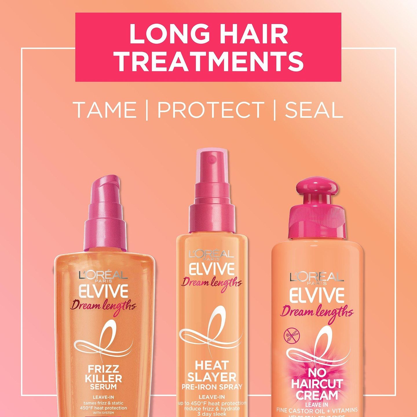 Сыворотка для волос Elvive Dream Lengths Frizz Killer Leave-In — фото 6
