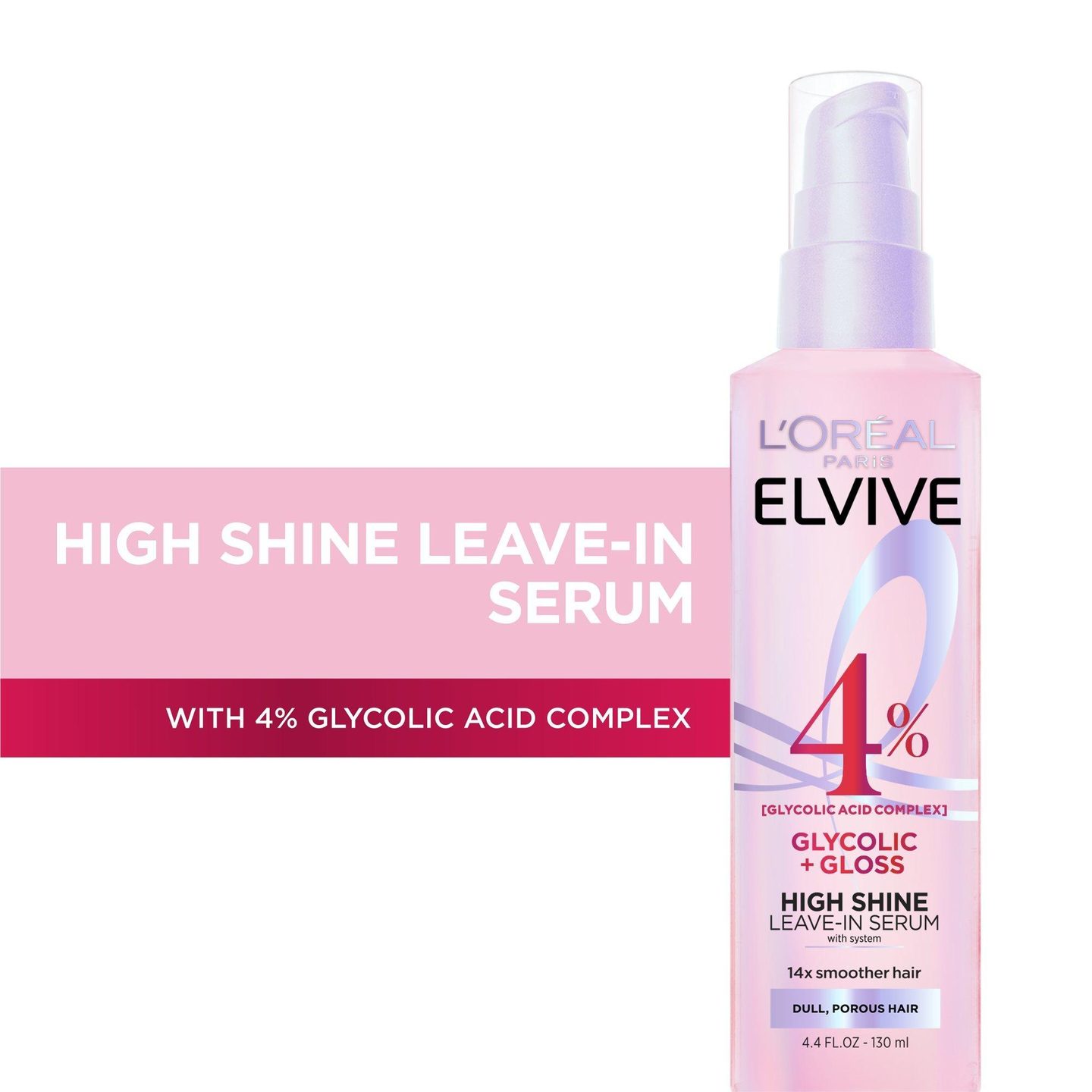 Сыворотка для волос Elvive Glycolic Gloss с высоким блеском — фото 2
