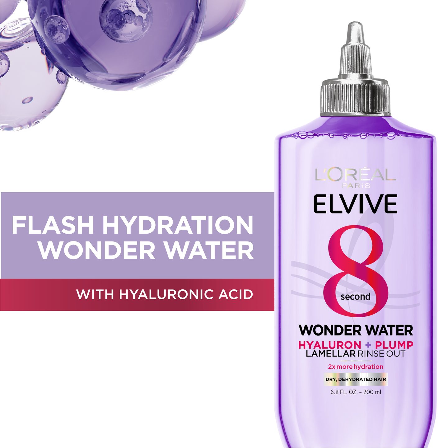 Elvive Hyaluron Plump Flash Hydration Wonder Water — фото 7
