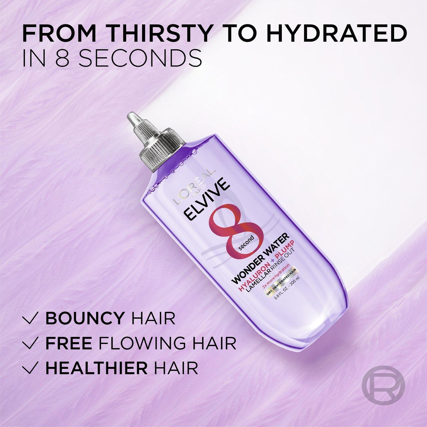 Elvive Hyaluron Plump Flash Hydration Wonder Water — фото 6