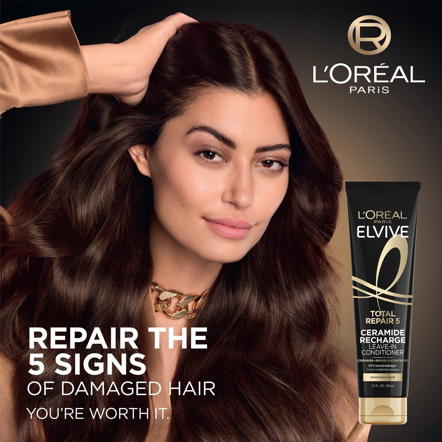Elvive Total Repair 5 Укрепляющее Средство с Протеином — фото 4
