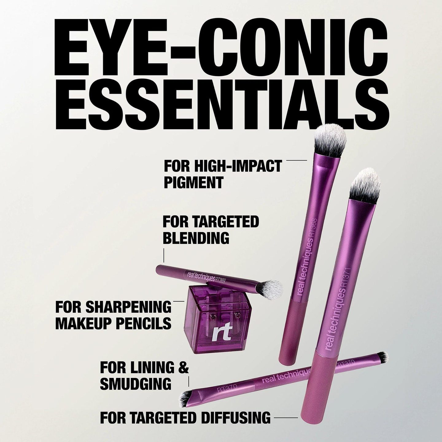 Набор кистей для макияжа Eye-Conic Essentials — фото 2