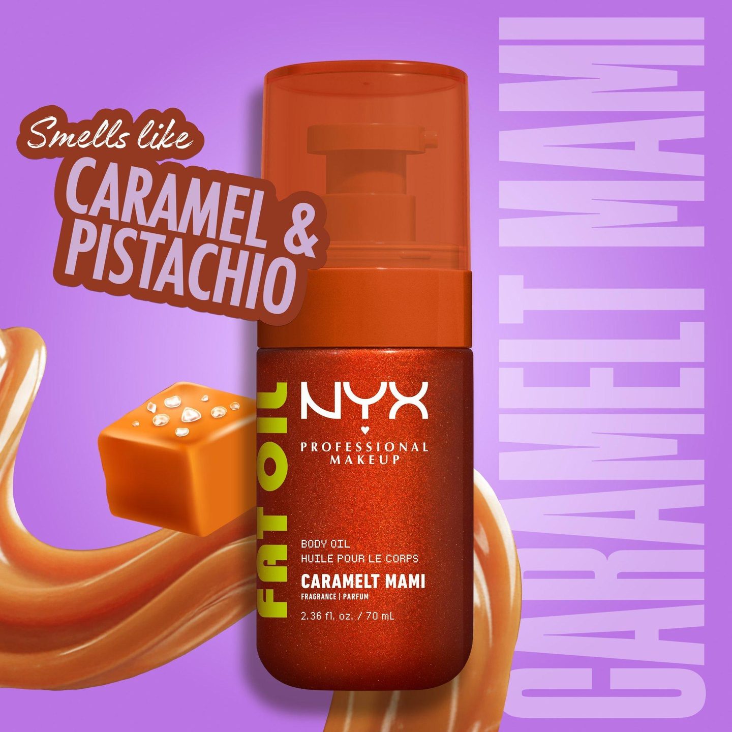 Масло для тела Fat Oil Caramelt Mami — фото 4