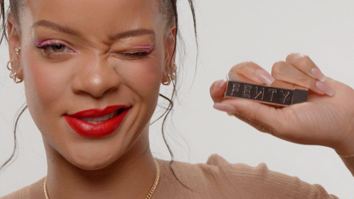 Полу-матовая перезаряжаемая помада Fenty Icon — фото 6