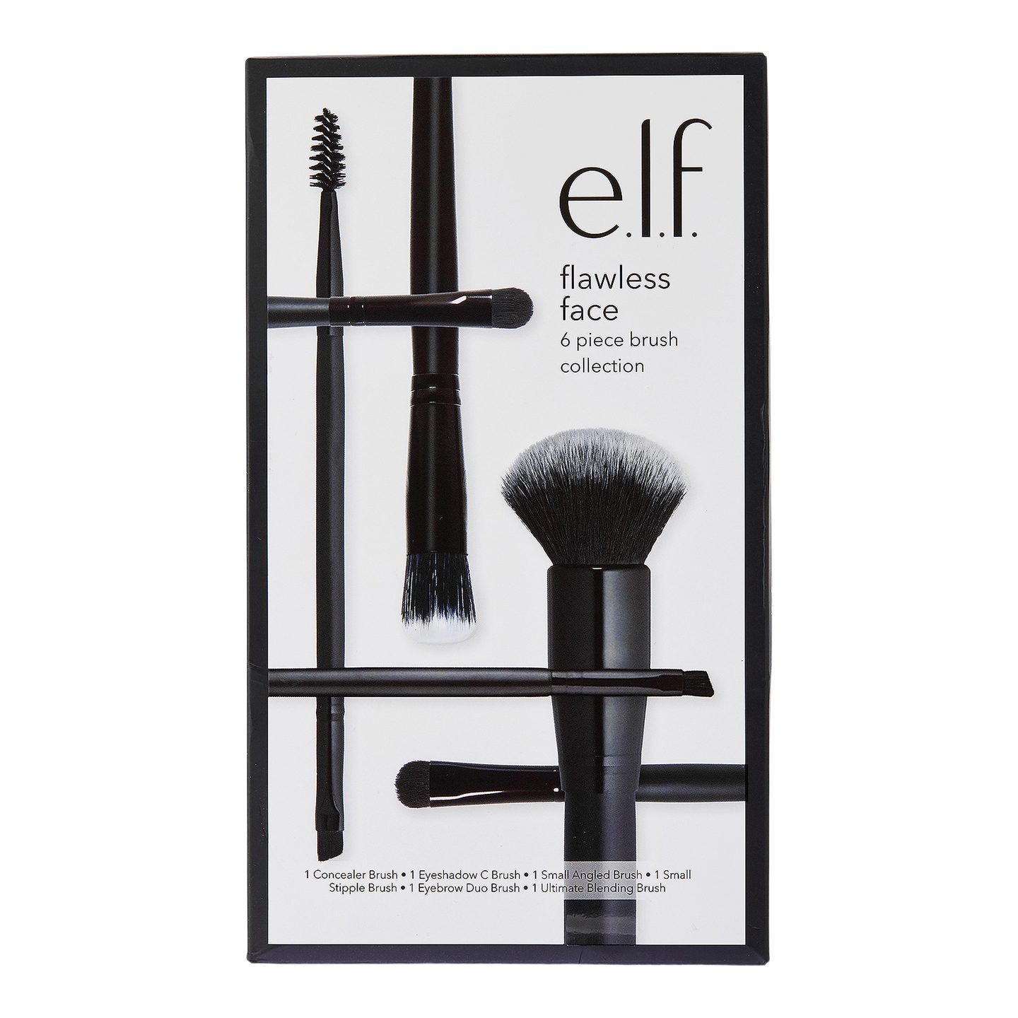 Набор кистей для макияжа Flawless Face из 6 штук — фото 2