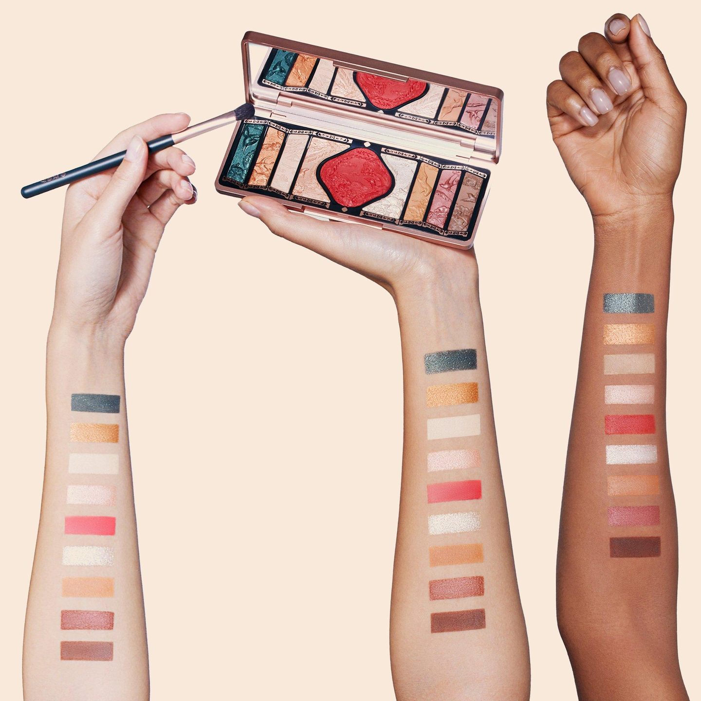 Палитра для макияжа Floral Engraving Phoenix — фото 4