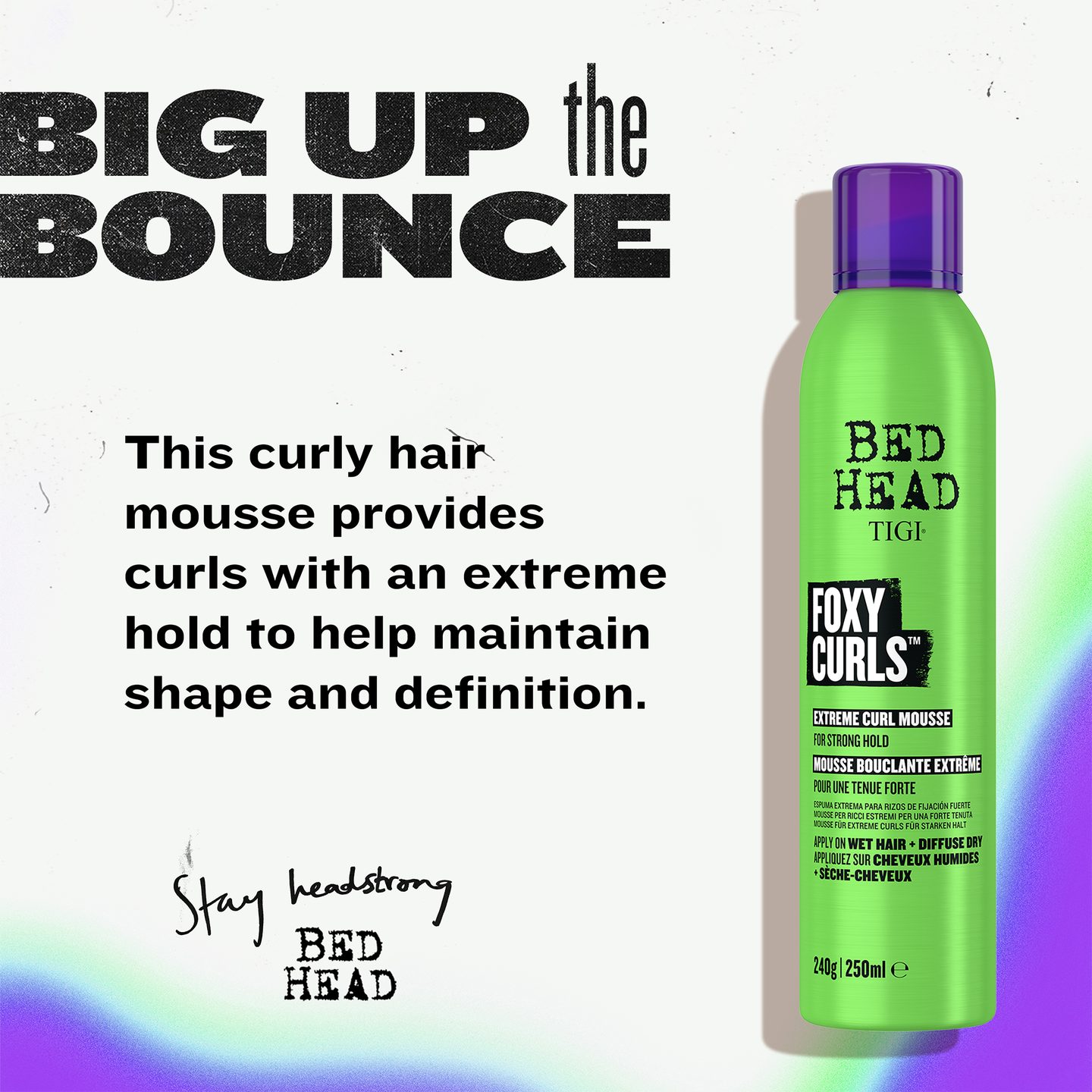 Мусс для кудрявых волос Foxy Curls с сильной фиксацией — фото 2