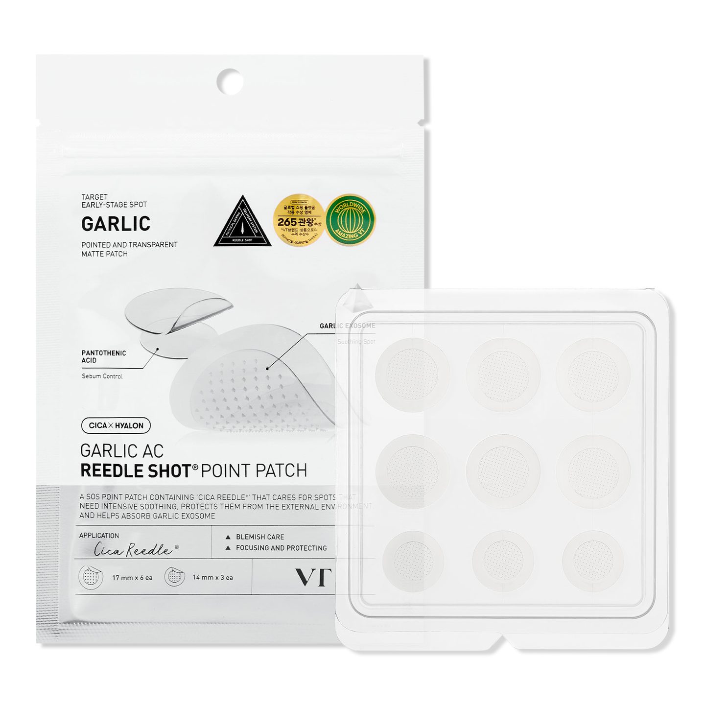 Патч для точечного ухода Garlic AC Reedle Shot