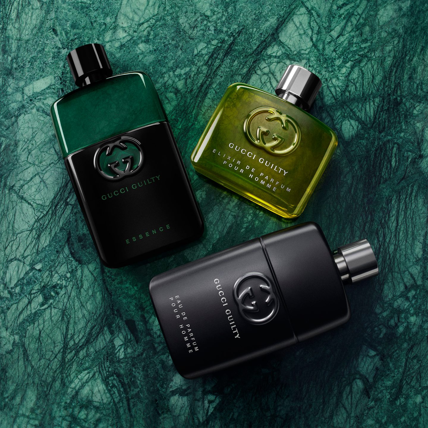 Набор подарочный Gucci Guilty Pour Homme Essence Eau de Toilette и гель для душа — фото 5