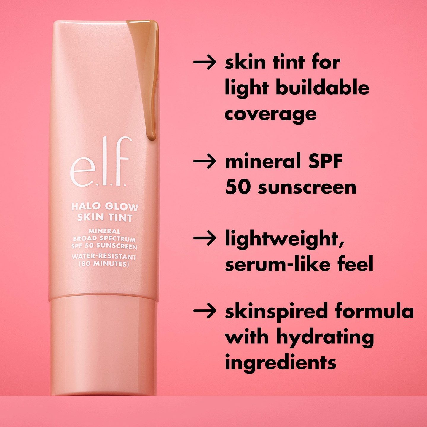 Минеральный тональный крем Halo Glow Skin Tint SPF 50 — фото 7