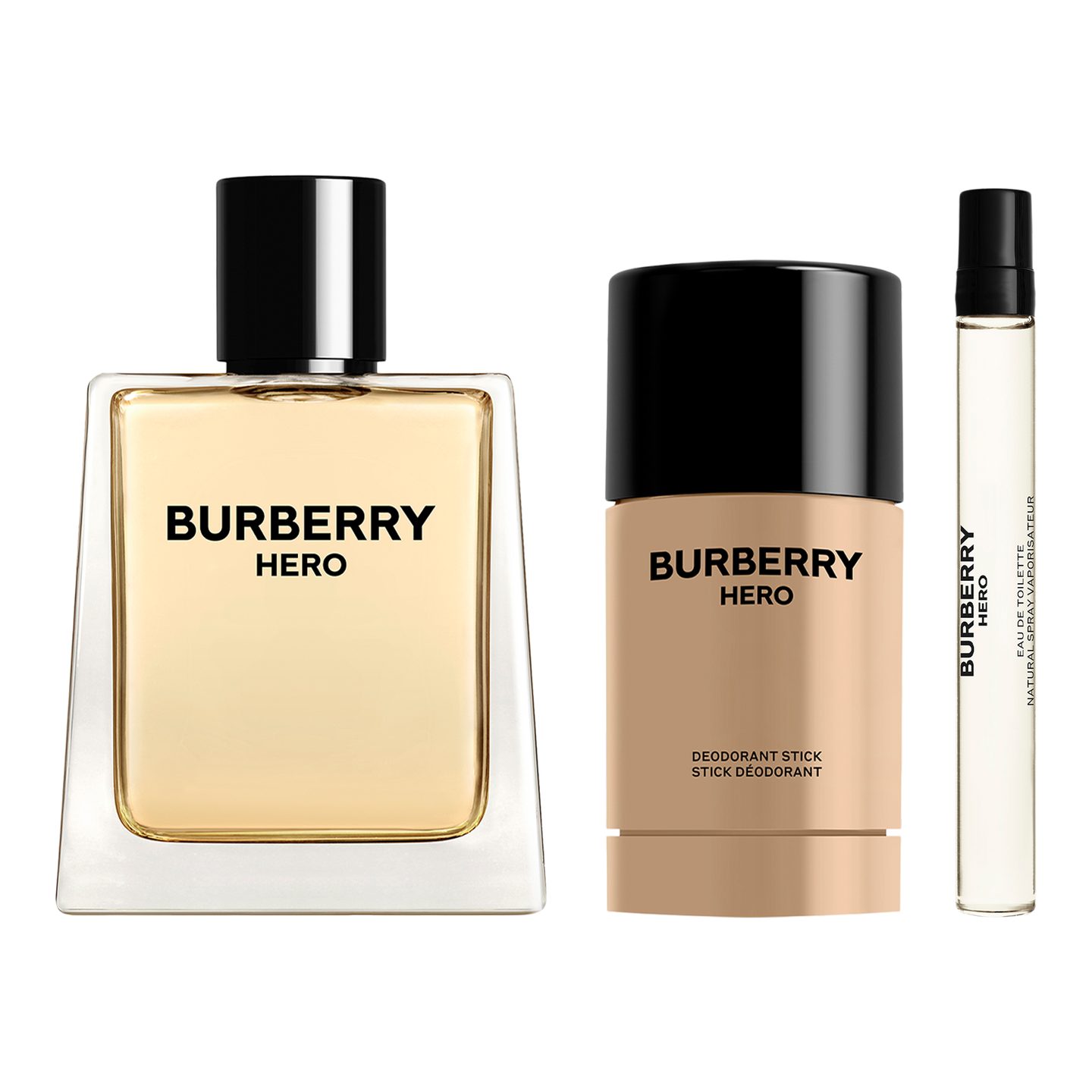 Набор подарочный из 3-х предметов Burberry Hero: туалетная вода и дезодорант — фото 2