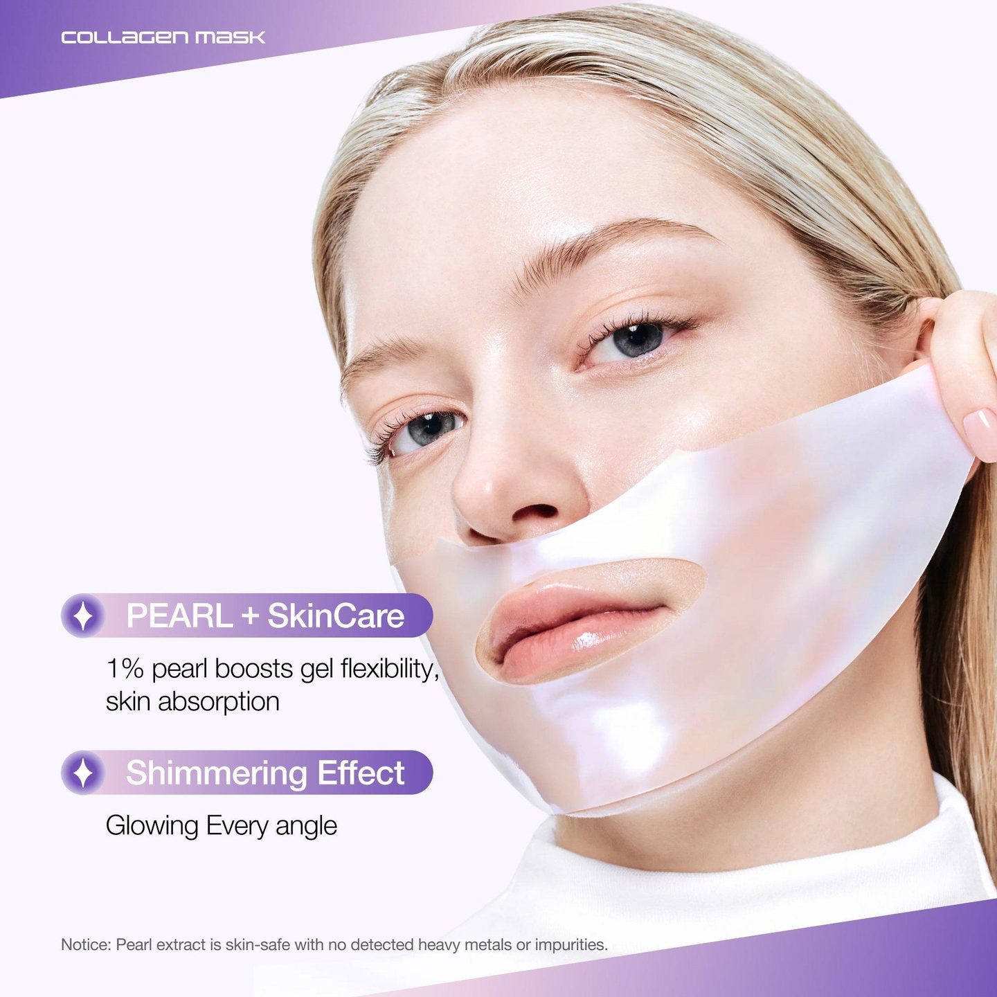 Маска для лица KPop Demon Hunters Vita Brightening Collagen — фото 4