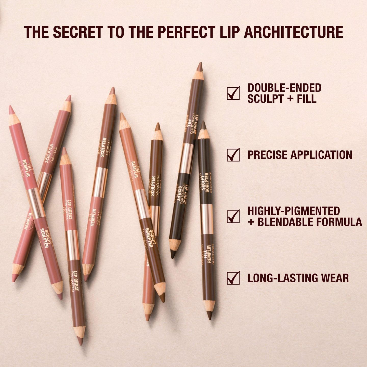 Контурный карандаш для губ Lip Cheat Contour Duo — фото 6