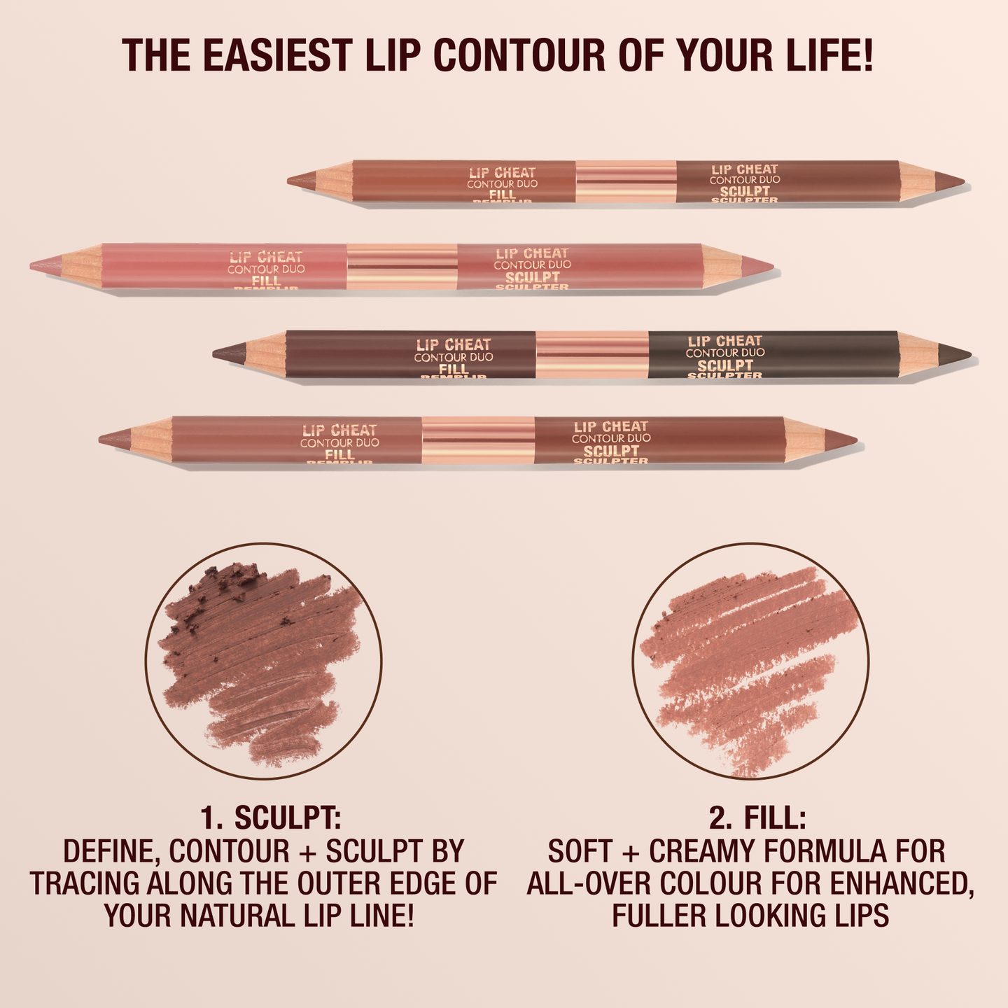 Контурный карандаш для губ Lip Cheat Contour Duo — фото 8