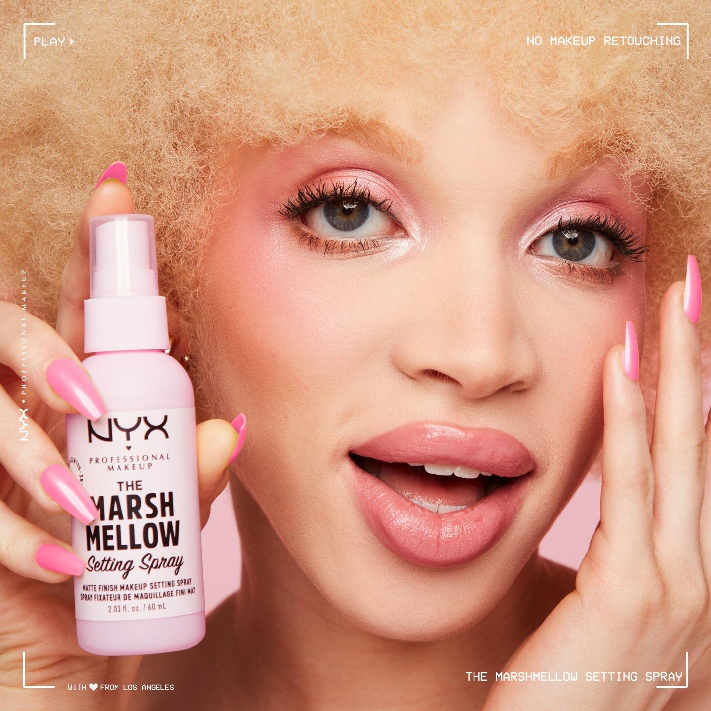 Матирующий спрей для фиксации макияжа Marsh Mellow — фото 5