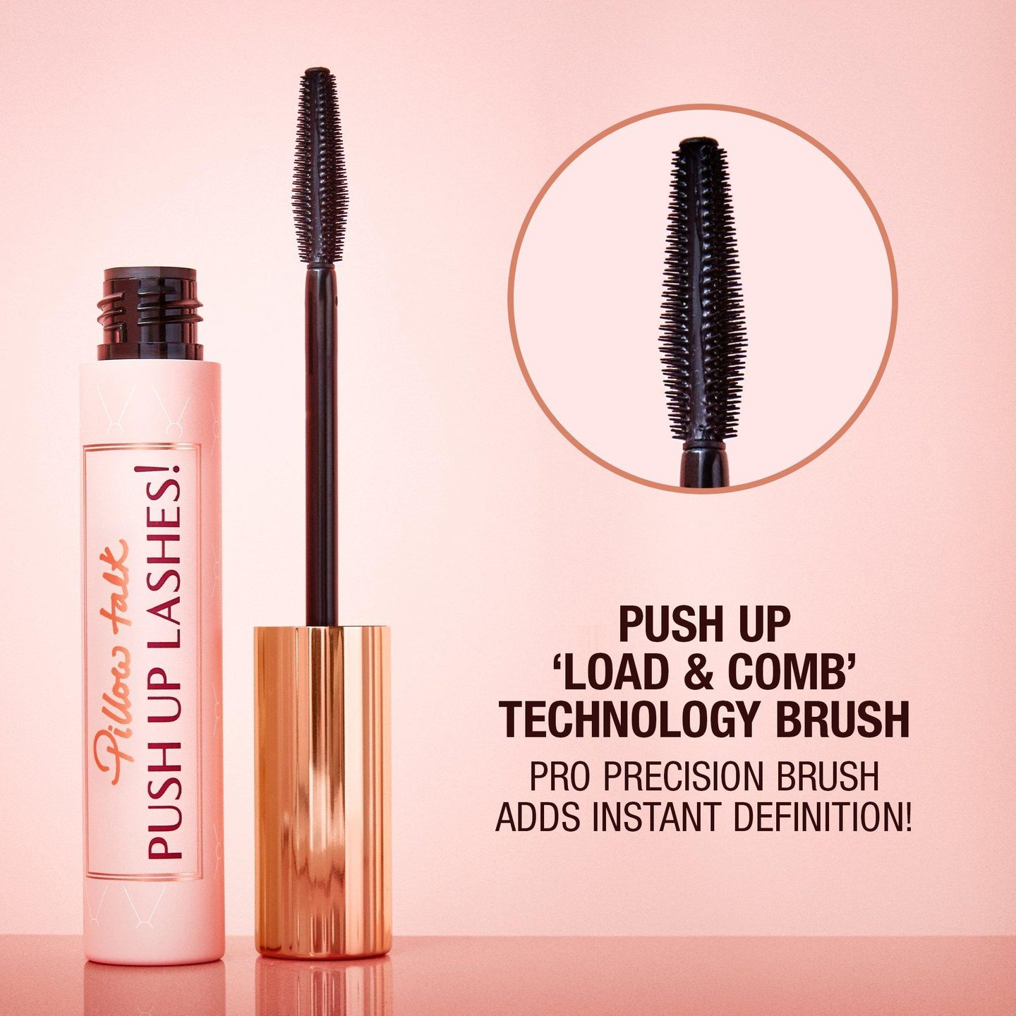 Мини-туалетная тушь для ресниц Pillow Talk Push Up Lashes — фото 3