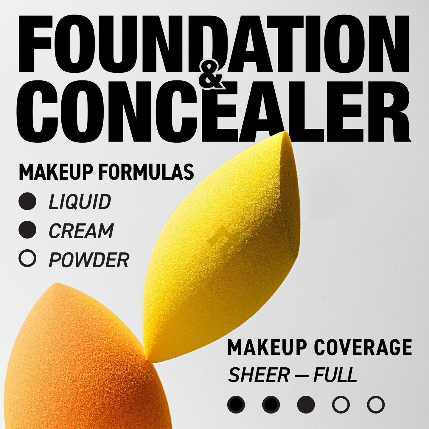 Дуэт спонжей Miracle Complexion и Concealer — фото 2