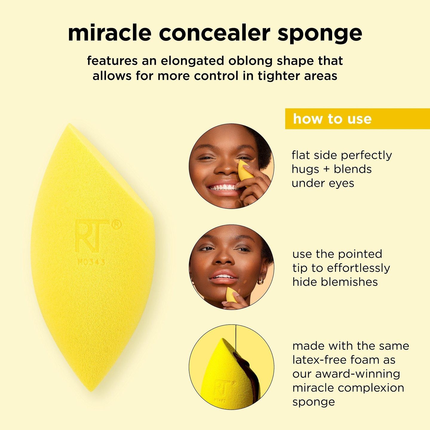 Спонж для консилера Miracle — фото 3