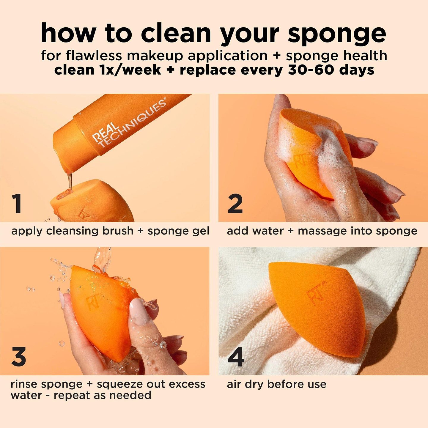 Гель для очищения кистей и спонжей Miracle Deep Brush + Sponge — фото 5