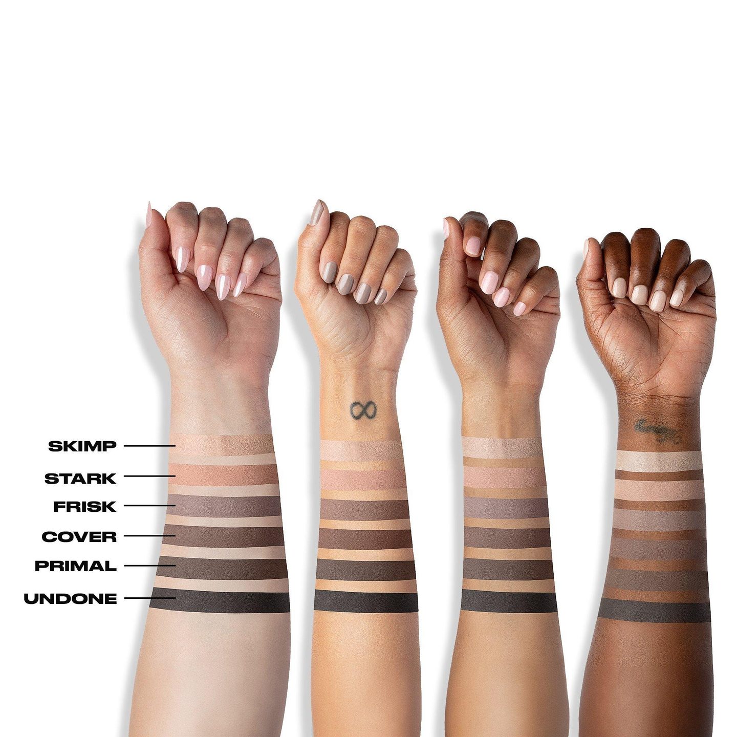 Матовая палитра теней для век Naked2 Basics — фото 4
