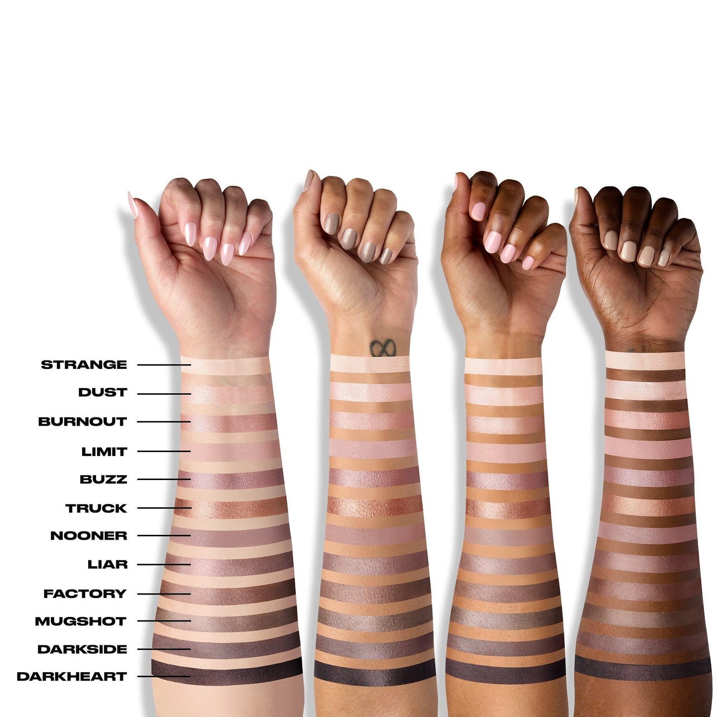 Палетка теней для век Naked3 Soft Pink — фото 4