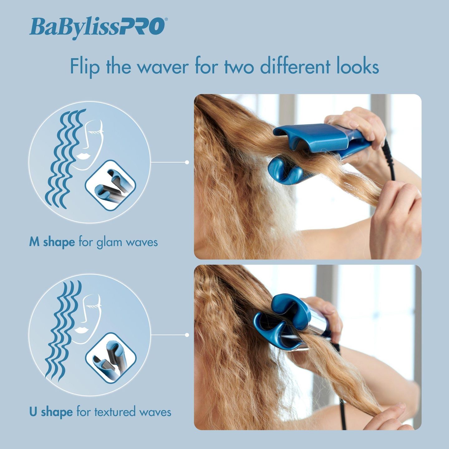 Компактный ионизирующий утюжок Nano Titanium Deep Waver — фото 3
