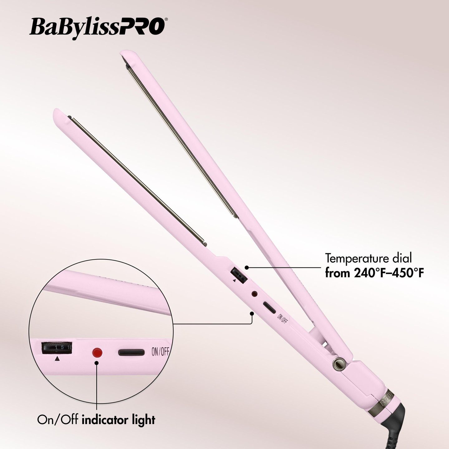 Утюжок для волос BaBylissPRO Nano Titanium LE 1" — фото 7