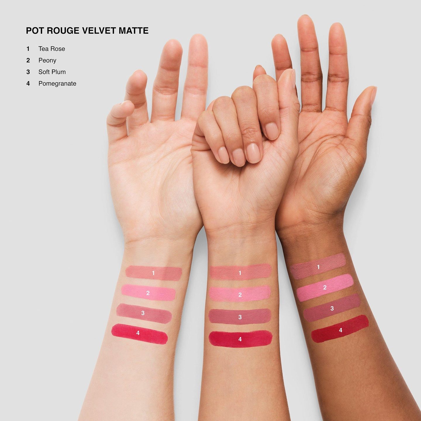 Кремовый румяна Pot Rouge Velvet Matte для щек и губ — фото 4