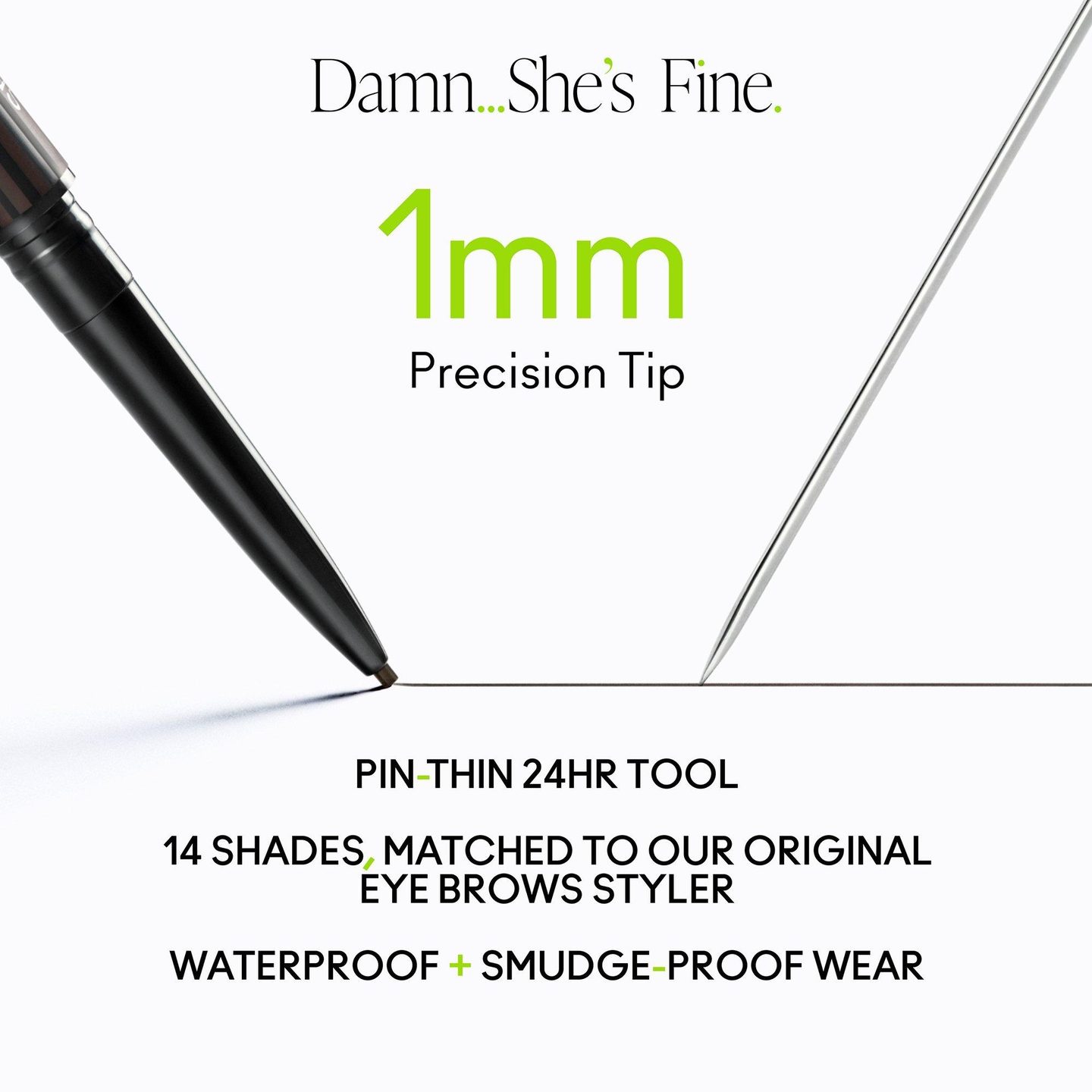 Карандаш для бровей Pro Brow Definer с наконечником 1 мм — фото 4
