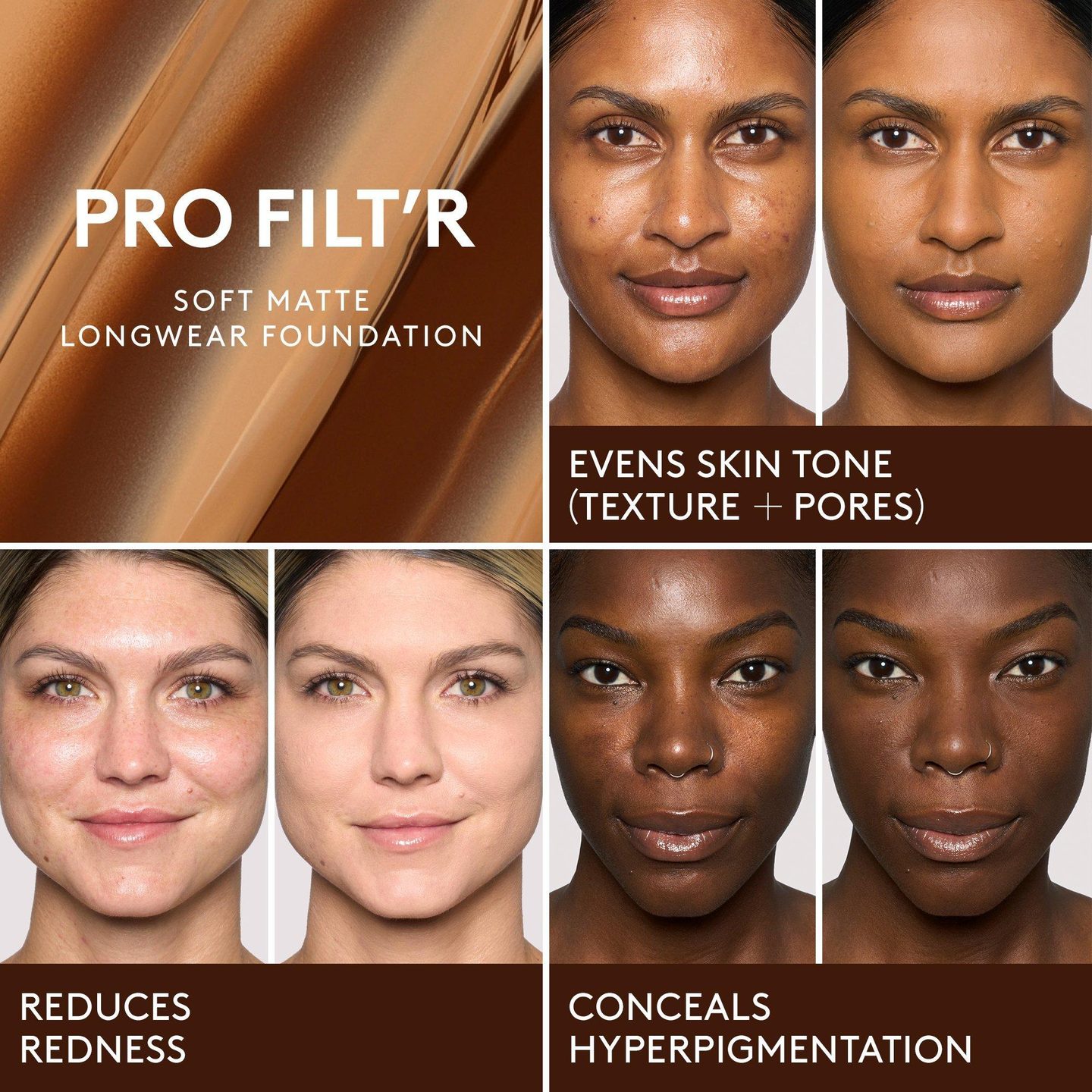 Тональный крем Pro Filt'r Soft Matte Longwear — фото 7