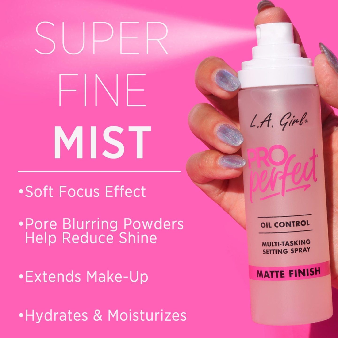 Спрей для фиксации макияжа Pro Perfect Oil-Control All Day — фото 4