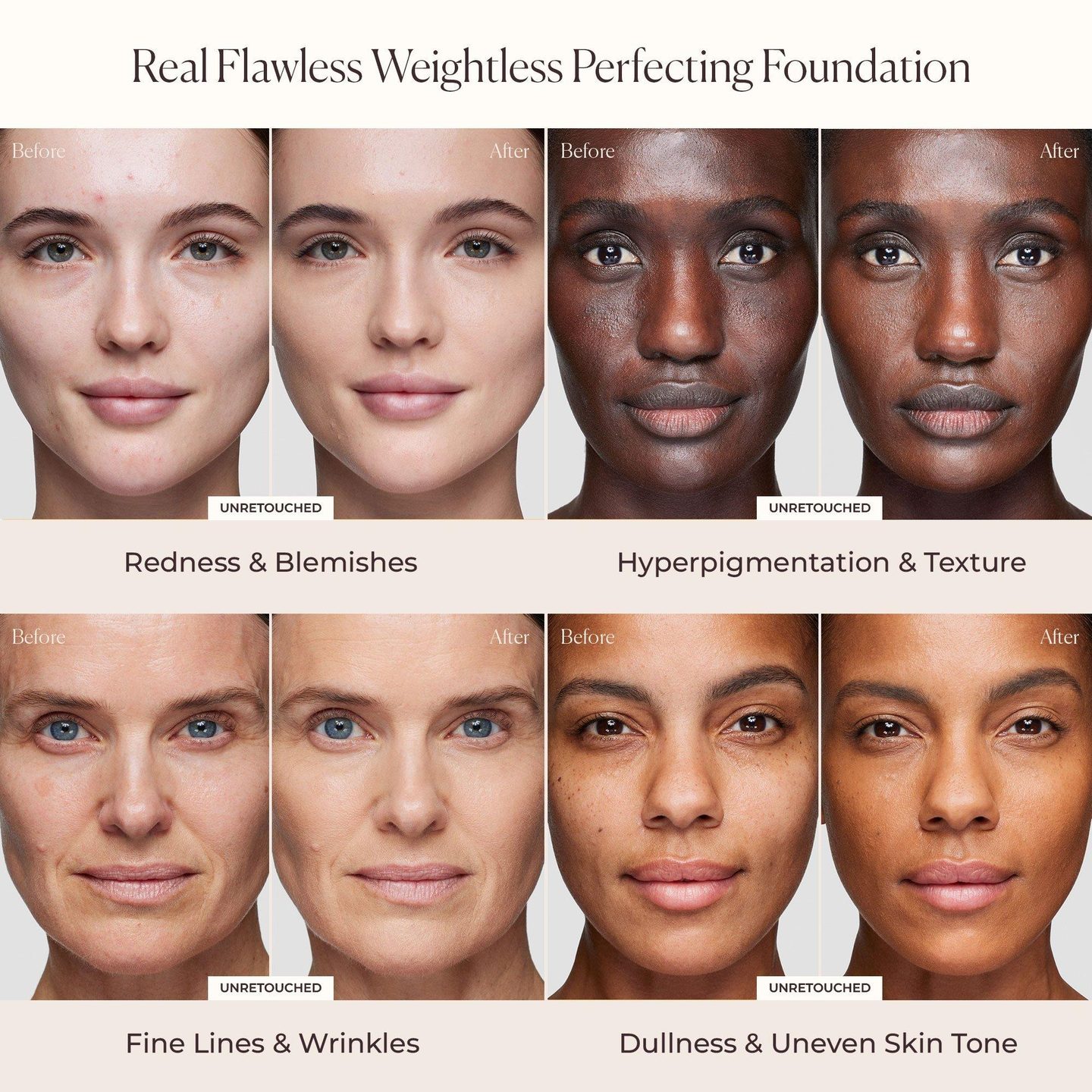 Невесомый водостойкий тональный крем Real Flawless — фото 8