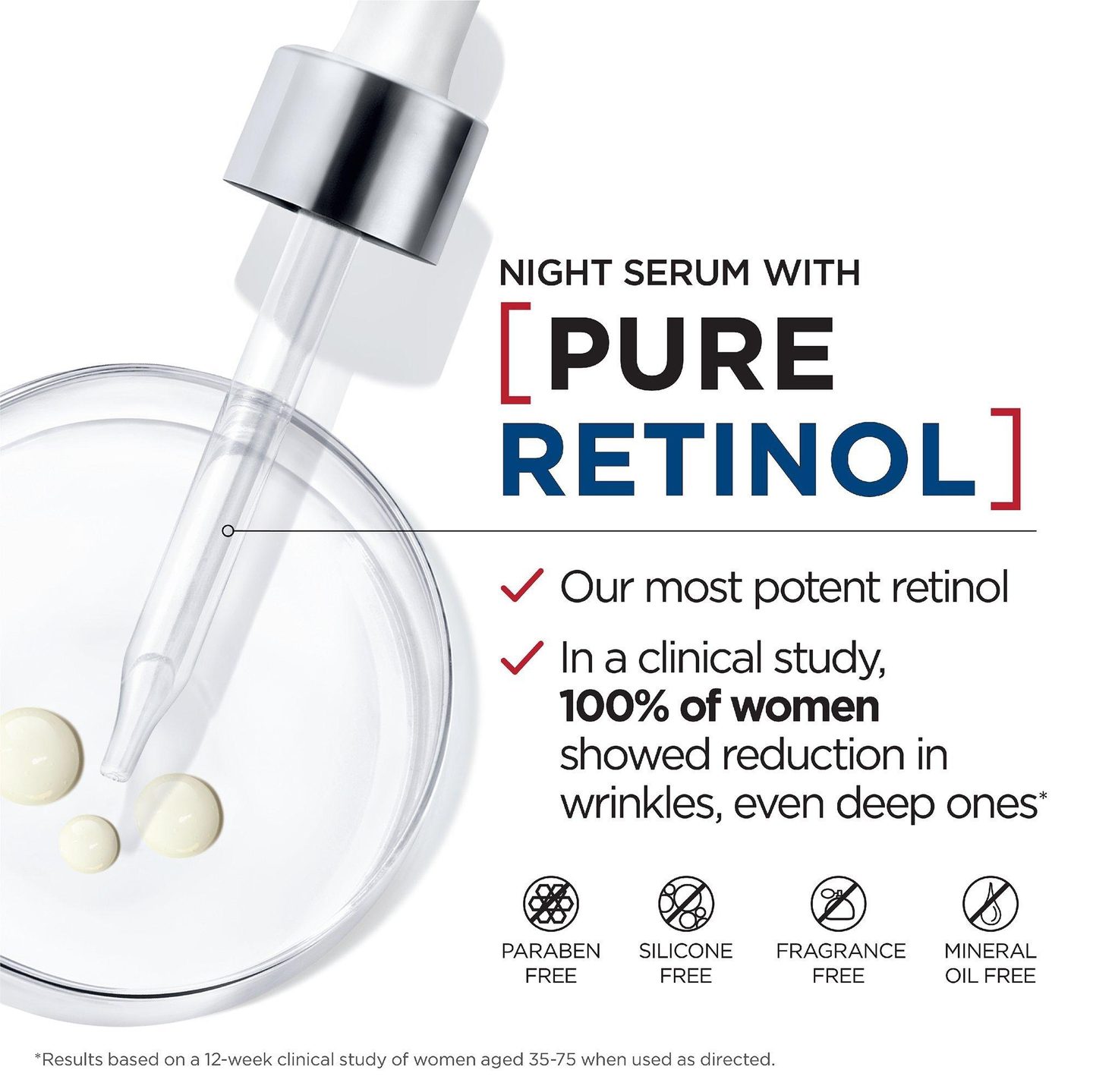 Ночной сыворотка Revitalift Derm Intensives с 0.3% чистого ретинола — фото 4